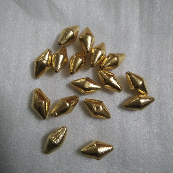 Dholki Beads Gold
