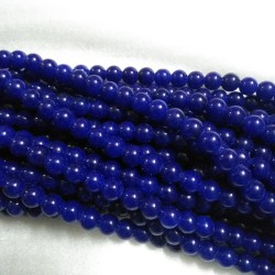 Glass Beads 8 mm Royal Blue