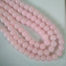 Glass Bead 10 mm Pale Pink