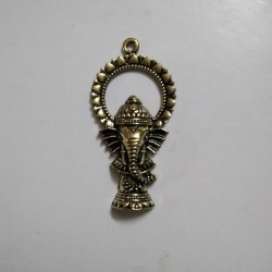 Antique Ganesh Small Pendant