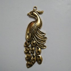 Antique Peacock Pendant