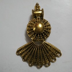 Antique Pendant with 7 Holes Hangings