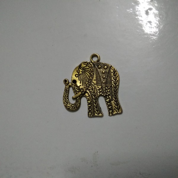 Antique Elephant Pendant